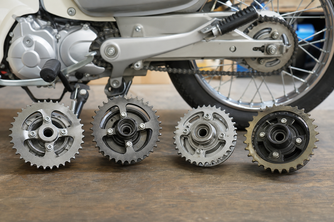 Comment choisir le bon contre-moyeu pour votre moto Super Cub