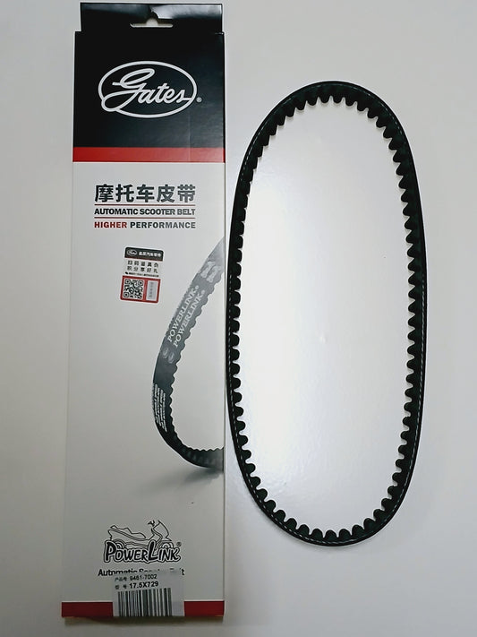 COURROIE TRANSMITION ORIGINALE POUR KYMCO AGILITY 4T,2T, 50CC? ET SCOOTER CHINOIS 139 QMB, LA MARQUE GATES