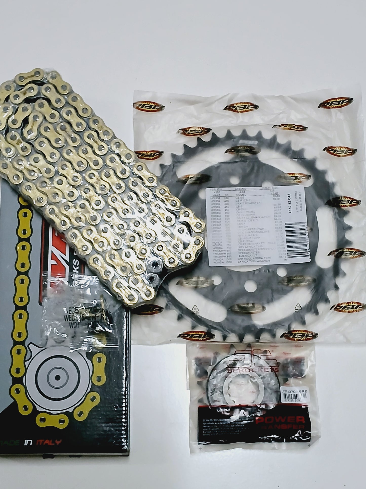 SPROCKETS KIT (ITALIAN CHAIN) FOR HONDA CRF AFRICA TWIN (1000-1100) (16-26)