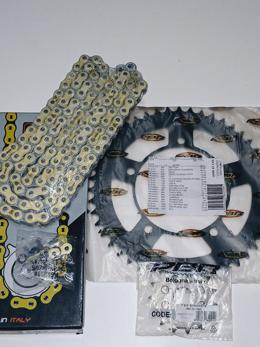 SPROCKETS KIT (ITALIAN CHAIN) FOR SUZUKI V-STROM 650 (17-26)